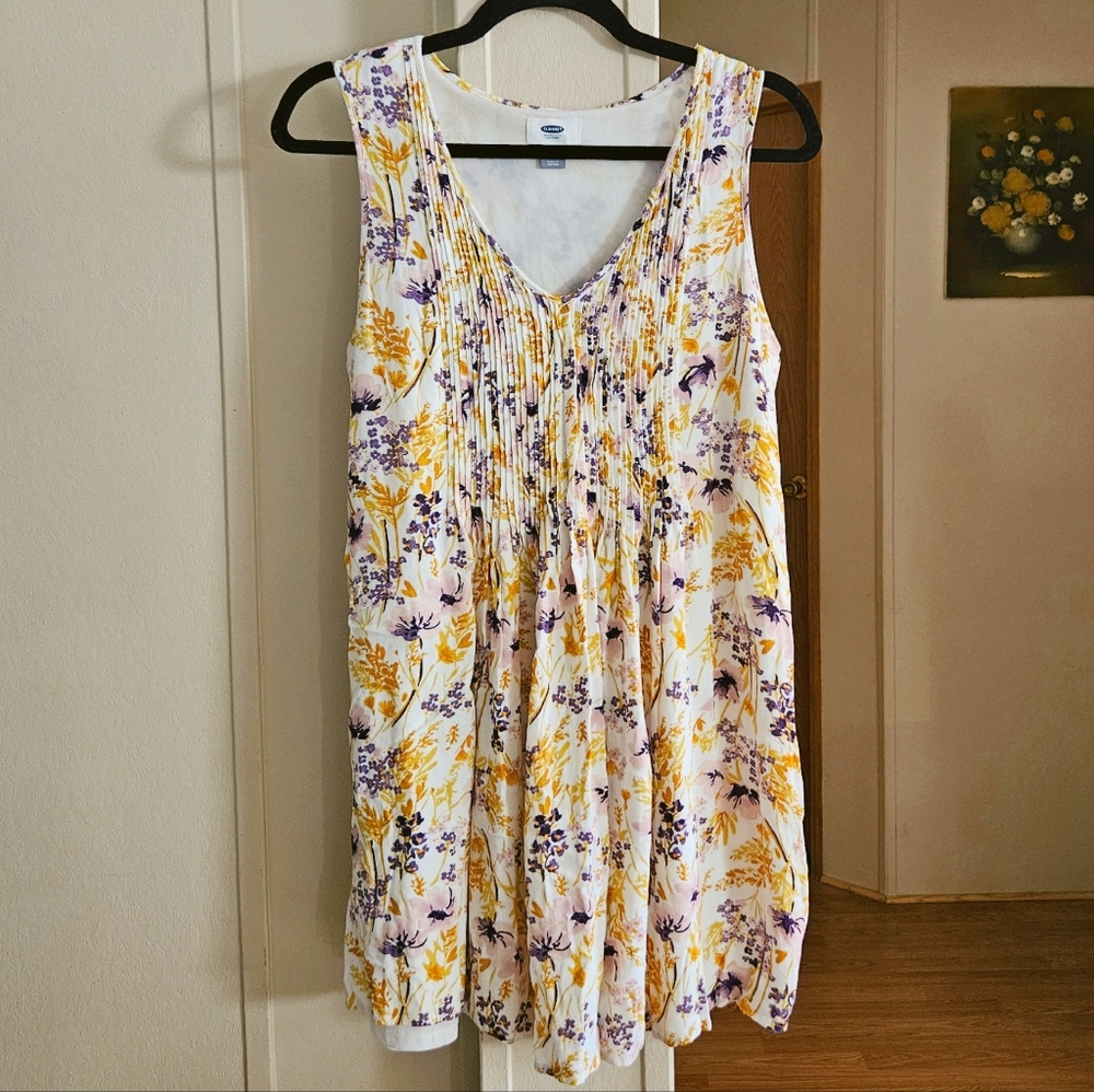 Old Navy Floral Tank Dress